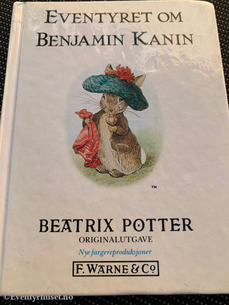 Beatrix Potter Eventyret om Benjamin Kanin. Barnebok.