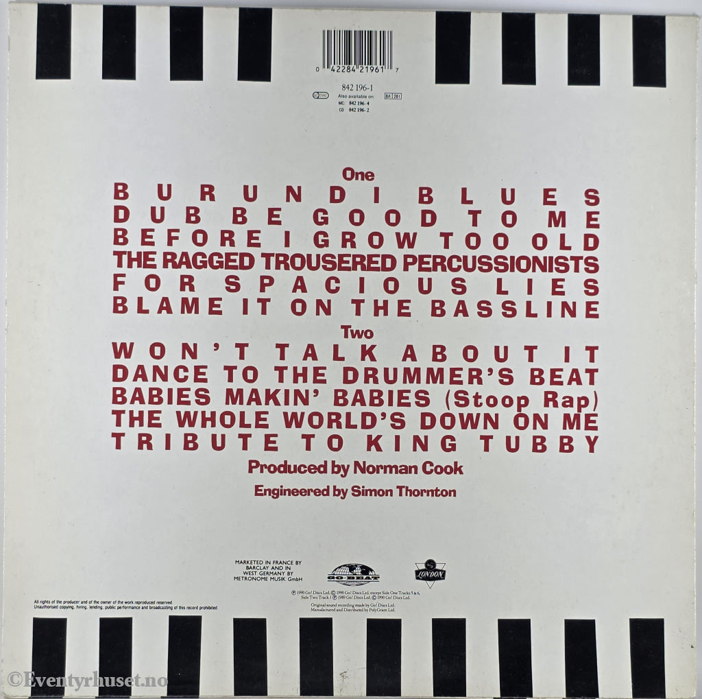 Beats International. 1990. Let Them Eat Bingo. LP.