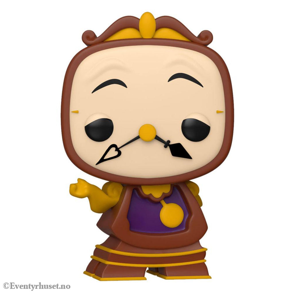 Beauty and the Beast POP! Movies Vinyl Figure Cogsworth 9 cm Collectibles
