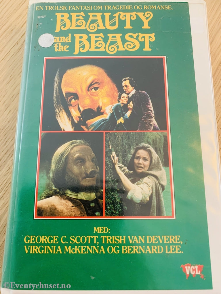 Beauty And The Beast (Skjønnheten Og Udyret). 1980. Vhs Big Box.