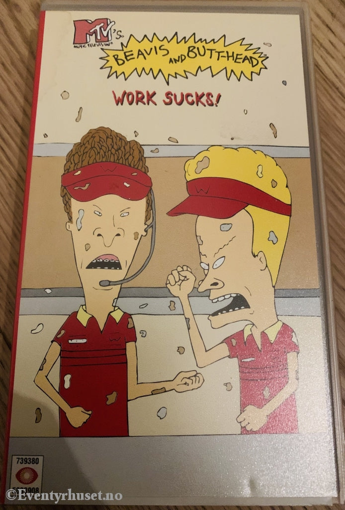 Beavis And Butt-Head. 1996. Work Sucks! Vhs. Vhs