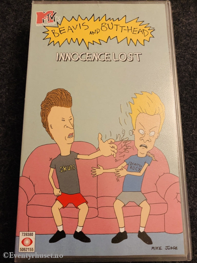 Beavis and Butt-Head. 1997. Innoncence lost. VHS. – Eventyrhuset