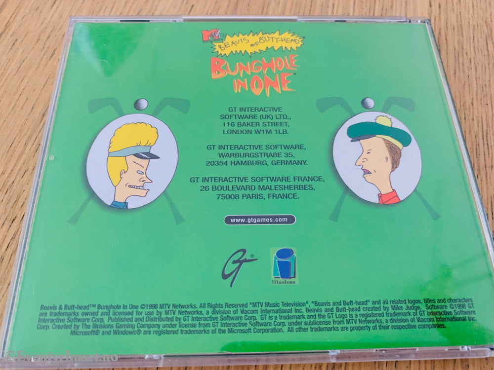 Beavis and Butt-Head: Bunghole in One. PC-spill.