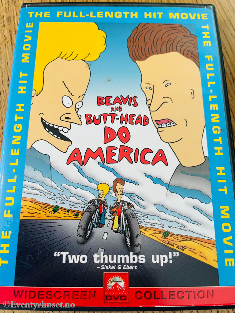 Beavis And Butt - Head Do America. 1996. Dvd. Dvd