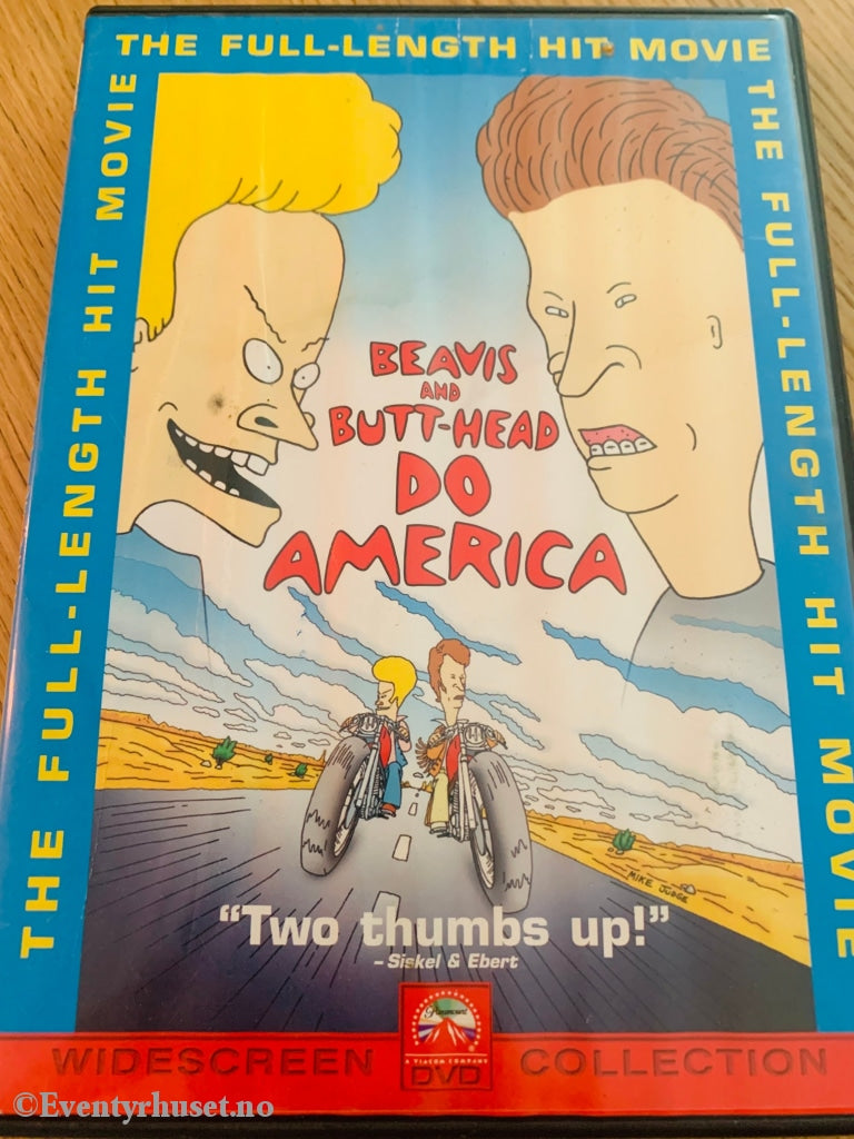 Beavis And Butt-Head Do America. 1996. Dvd. Dvd