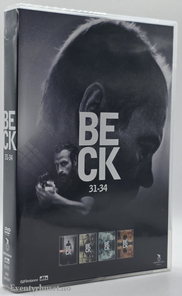 Beck – Filmer 31–34. 2018. DVD samleboks.