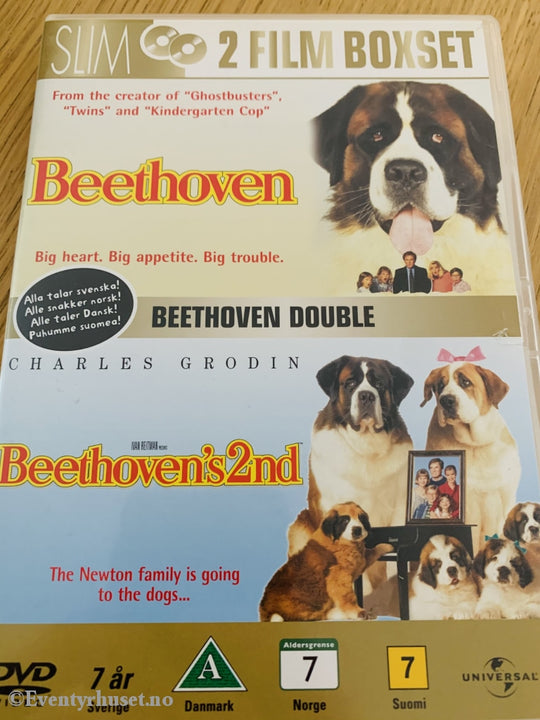 Beethoven 1 & 2. Dvd Samleboks.