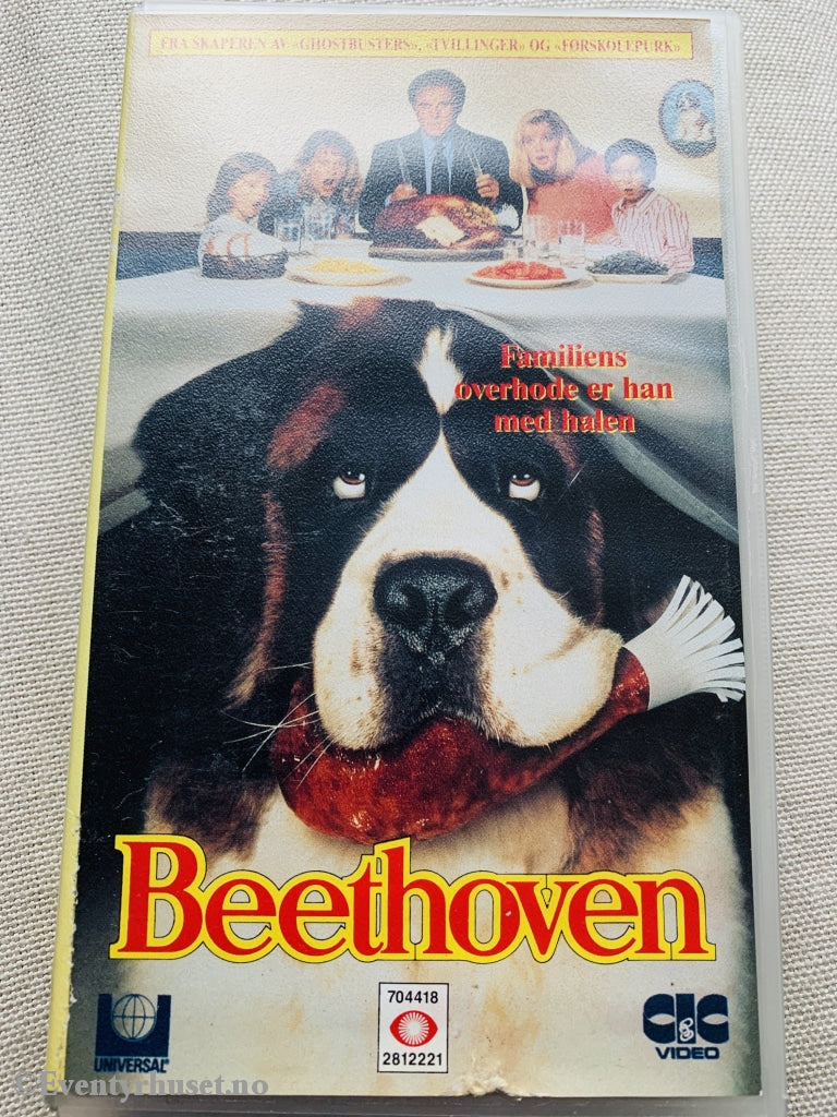 Beethoven. 1992. Vhs (Cic Video Norway Versjonen)
