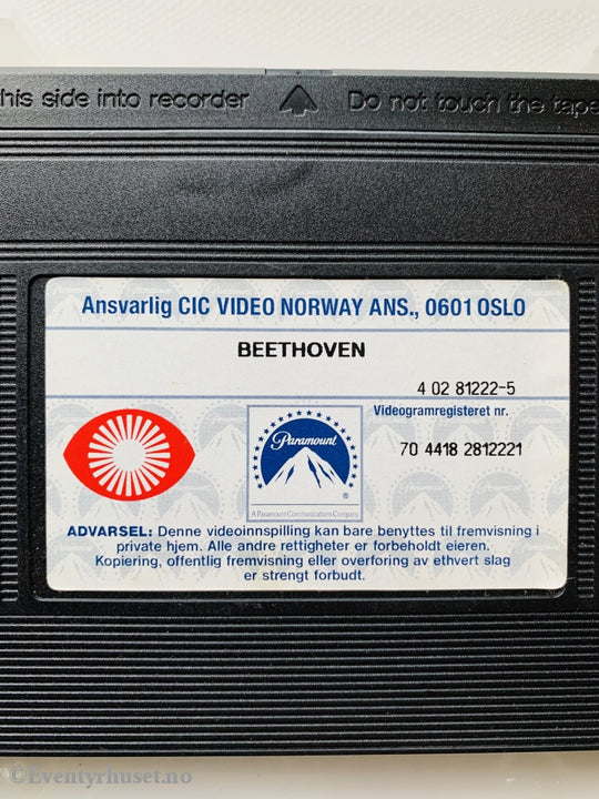 Beethoven. 1992. Vhs (Cic Video Norway Versjonen)
