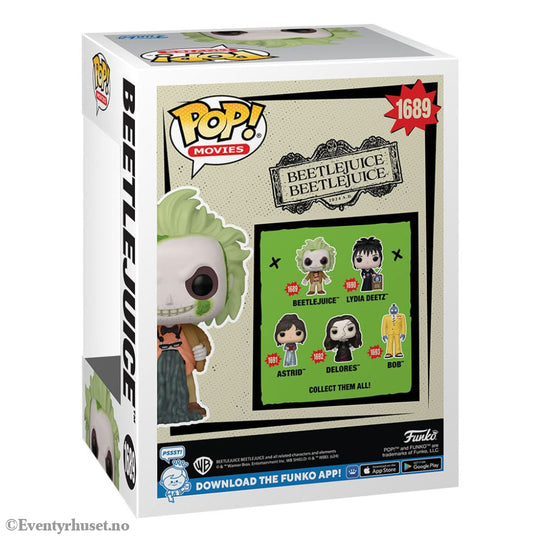 Beetlejuice 2 POP! Movies Vinyl Figure Beetlejuice w/chase 9 cm Assortment (6) Collectibles