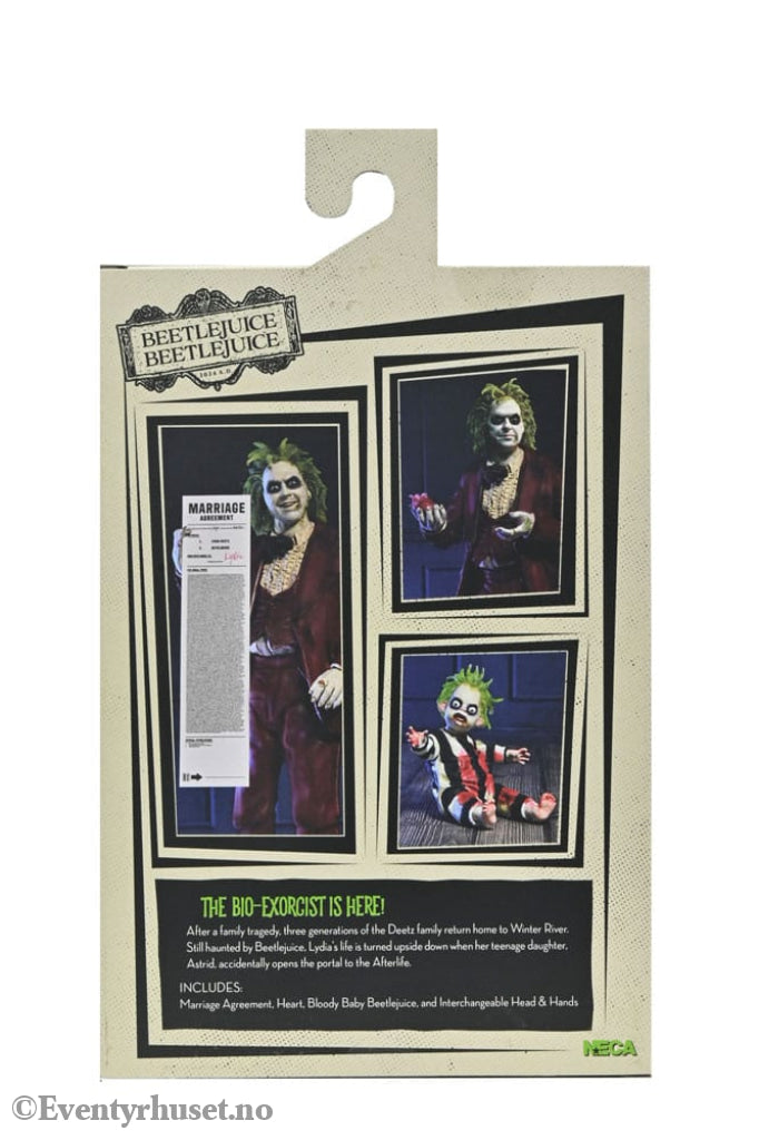 Beetlejuice Beetlejuice Action Figure Ultimate ’Red Tuxedo’ Beetlejuice 18 cm Toys