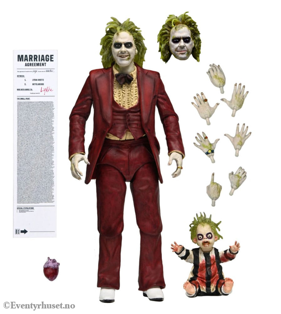 Beetlejuice Beetlejuice Action Figure Ultimate ’Red Tuxedo’ Beetlejuice 18 cm Toys