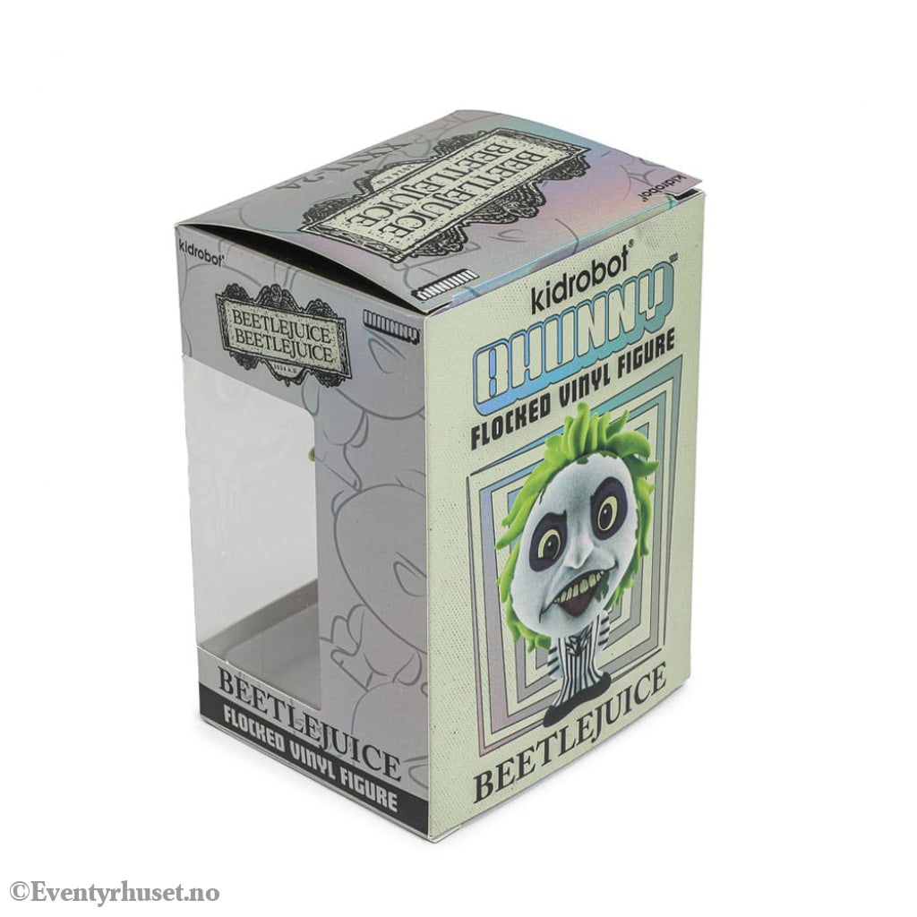 Beetlejuice Beetlejuice Bhunny Flocked Vinyl Figure Beetlejuice Striped Suit 10 cm Collectibles
