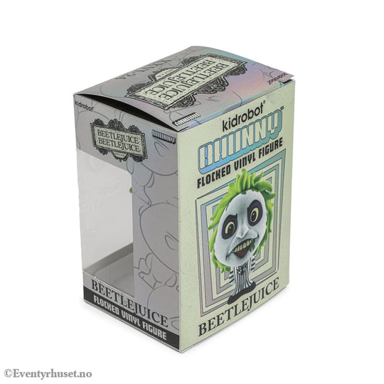 Beetlejuice Beetlejuice Bhunny Flocked Vinyl Figure Beetlejuice Striped Suit 10 cm Collectibles