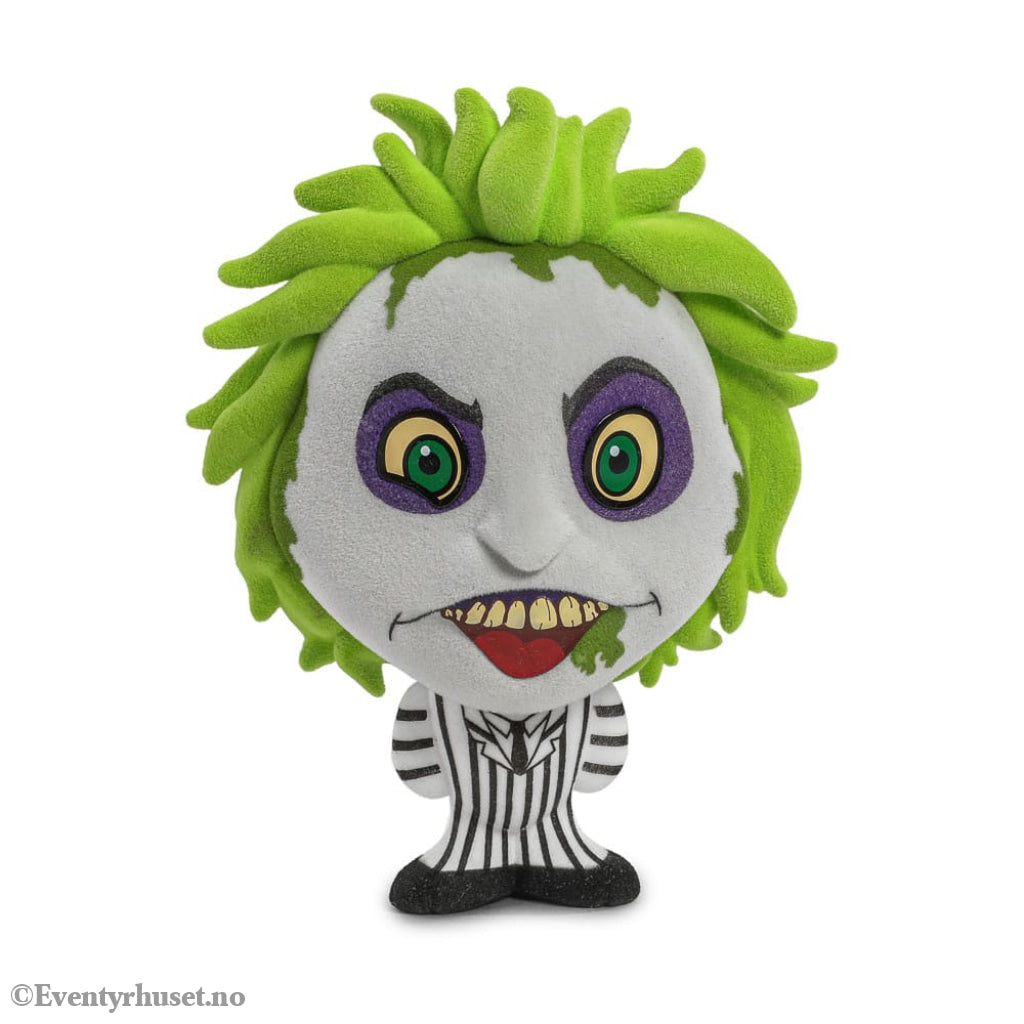 Beetlejuice Beetlejuice Bhunny Flocked Vinyl Figure Beetlejuice Striped Suit 10 cm Collectibles