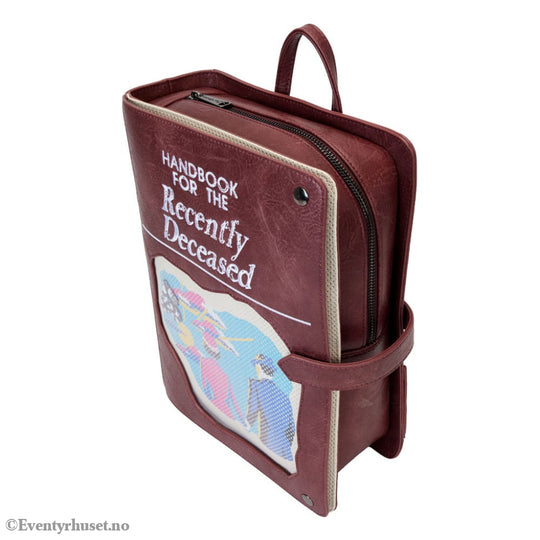 Beetlejuice by Loungefly Backpack Mini Handbook for the recently Deceased Pin Trader Fashion & Accessories