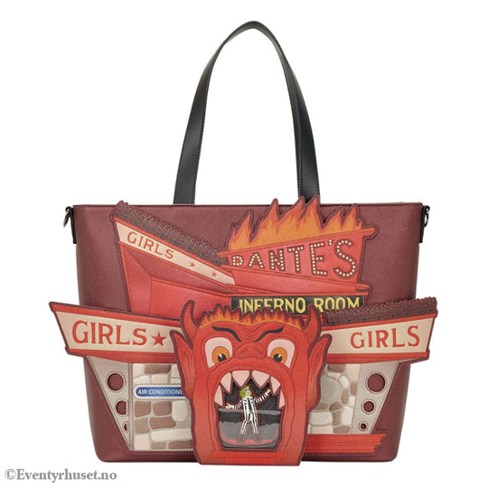 Beetlejuice by Loungefly Canvas Tote Bag Fashion & Accessories