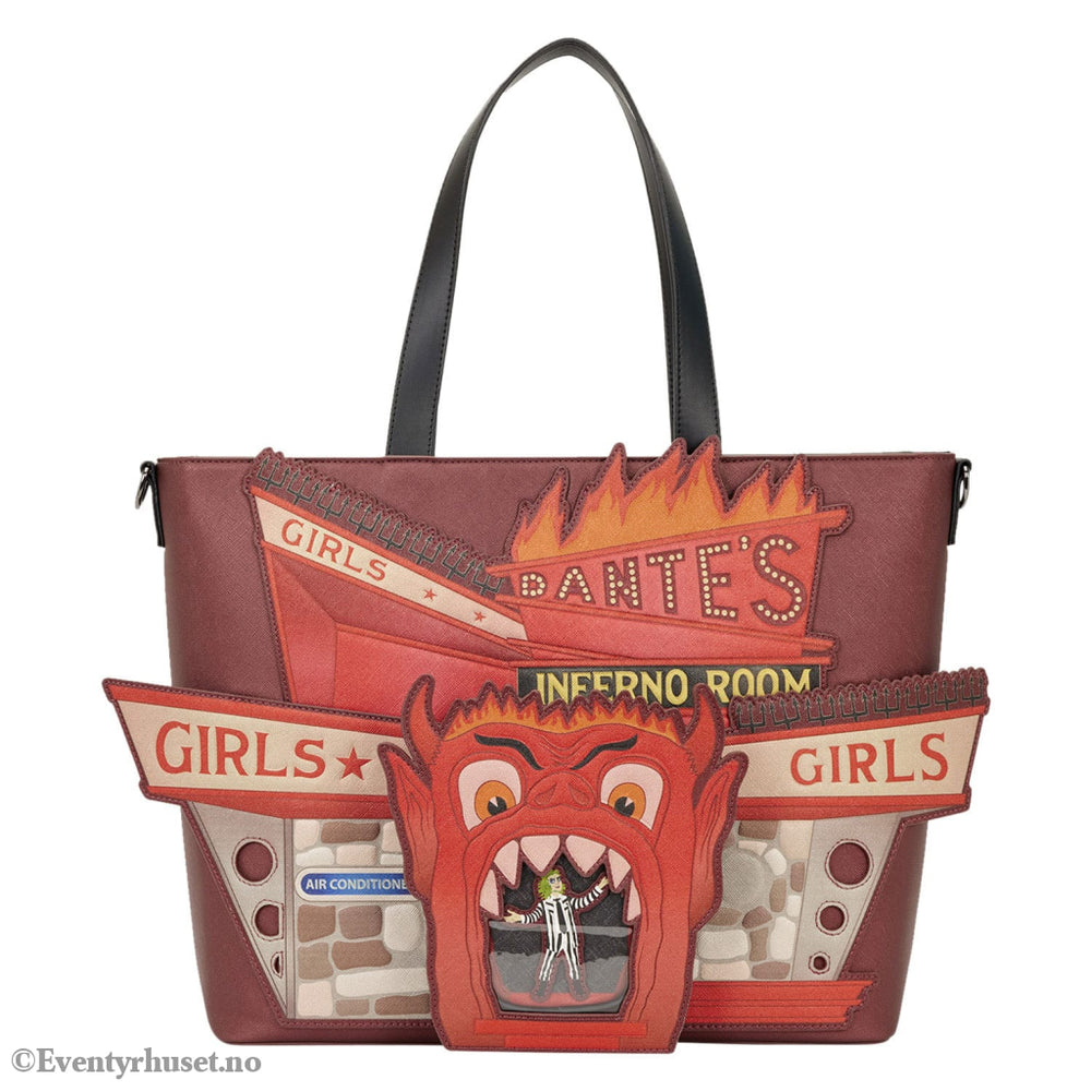 Beetlejuice by Loungefly Canvas Tote Bag Fashion & Accessories