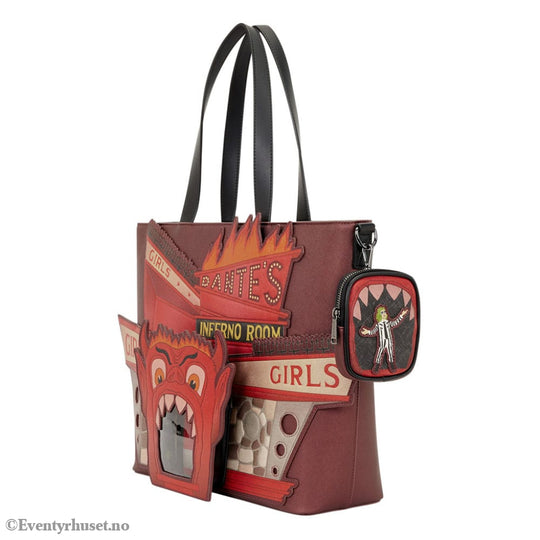 Beetlejuice by Loungefly Canvas Tote Bag Fashion & Accessories