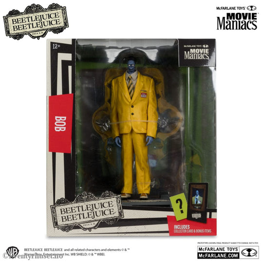 Beetlejuice Movie Maniacs PVC Statue Assortment (6) Toys