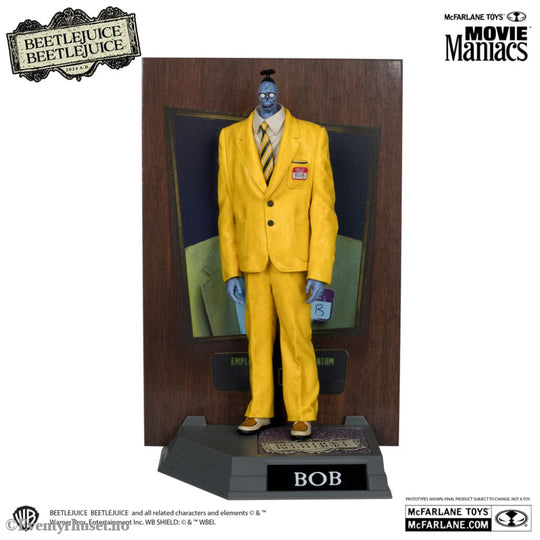 Beetlejuice Movie Maniacs PVC Statue Assortment (6) Toys
