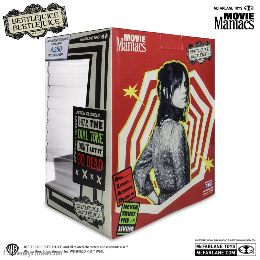 Beetlejuice Movie Maniacs PVC Statue Assortment (6) Toys