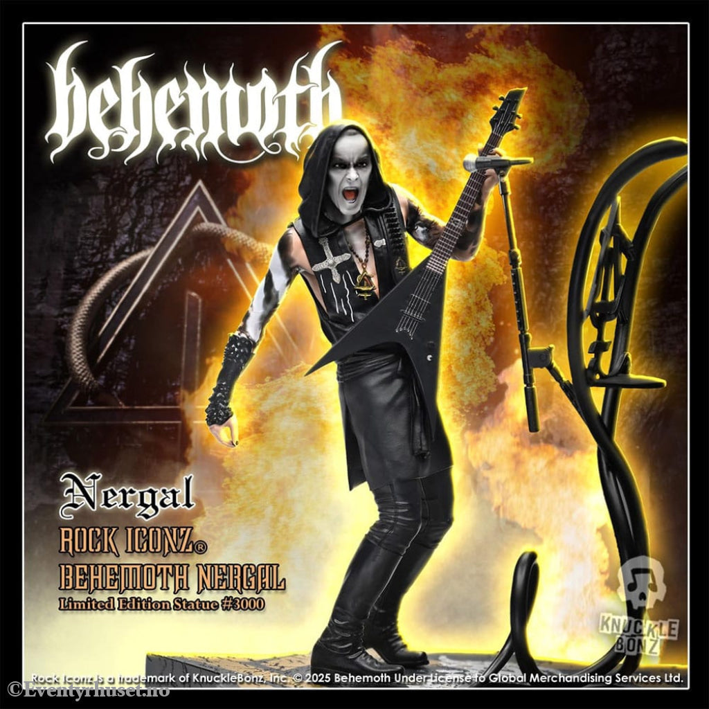 Behemoth Rock Iconz Statue Nergal 22 cm Collectibles