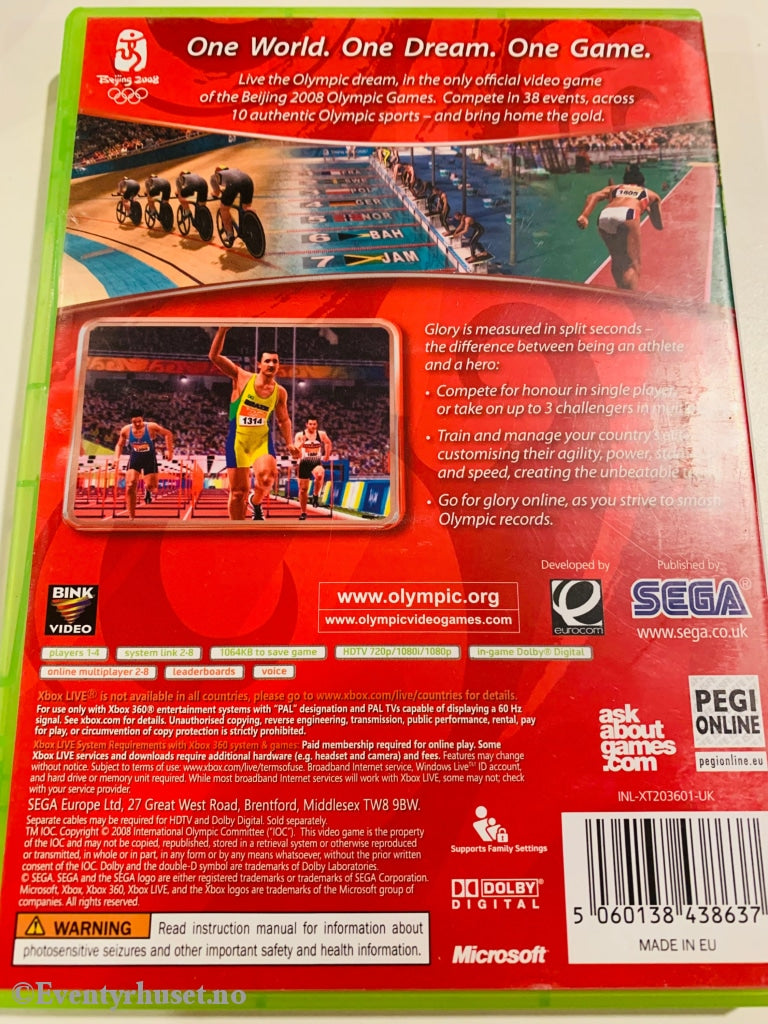 thumbnail image 2 of Beijing 2008 Olympic Video Game (Xbox 360) - Compete In 38 Official Events Online! 2 of 9