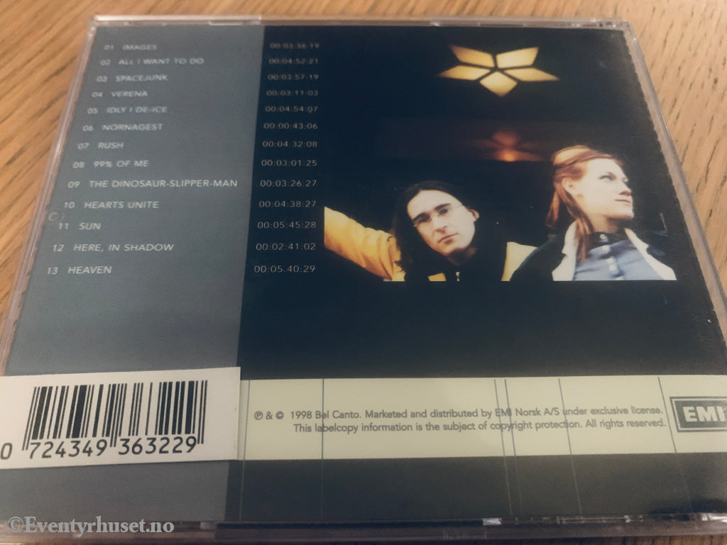 Bel Canto - Rush. 1998. CD.