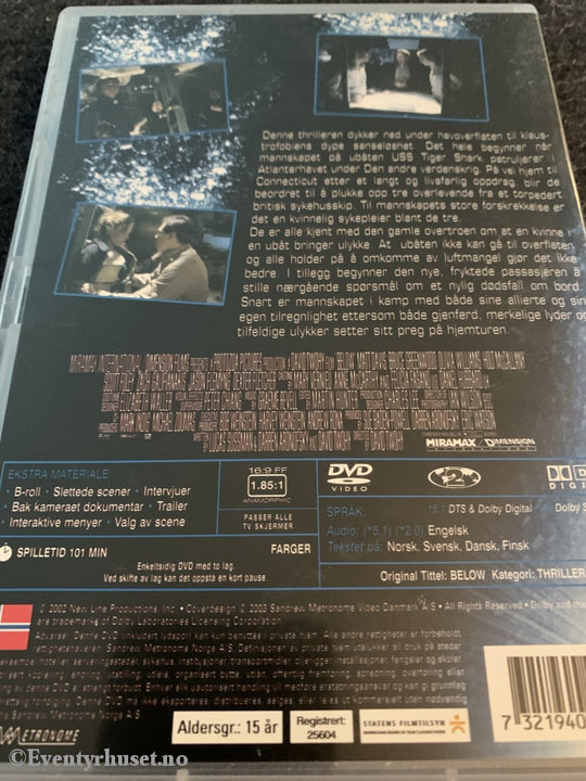 Below. 2002. Dvd. Dvd