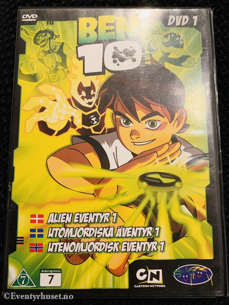 Ben 10. Dvd 1. 2008. Dvd.
