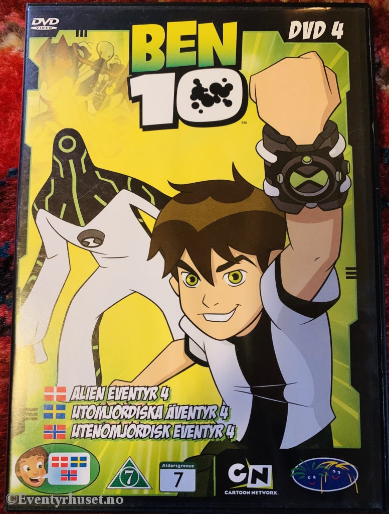 Ben 10. Dvd 4. 2009. Dvd.