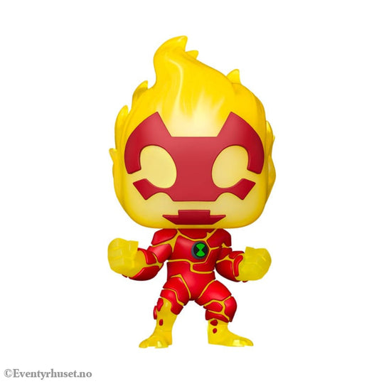 Ben 10 POP! TV Vinyl Figures Heatblast 9 cm Collectibles