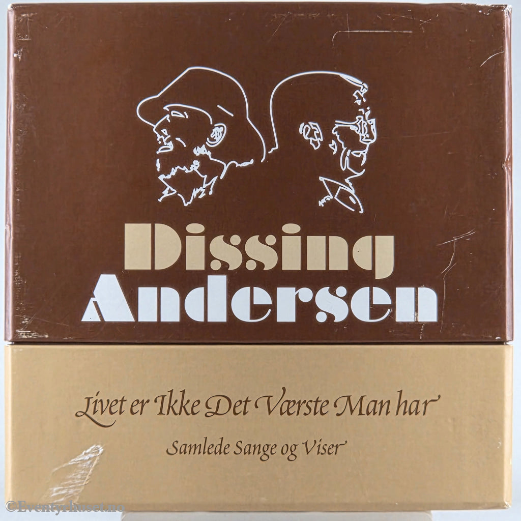 Benny Andersen & Povl Dissing 2003 Livet er ikke det værste man har. Lydbok på CD. Walt Disney Home Video