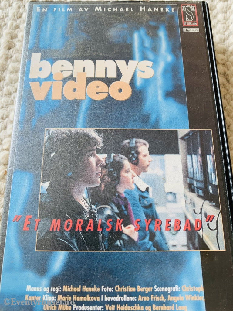 Bennys Video. 1992. Vhs Fra Utleie.