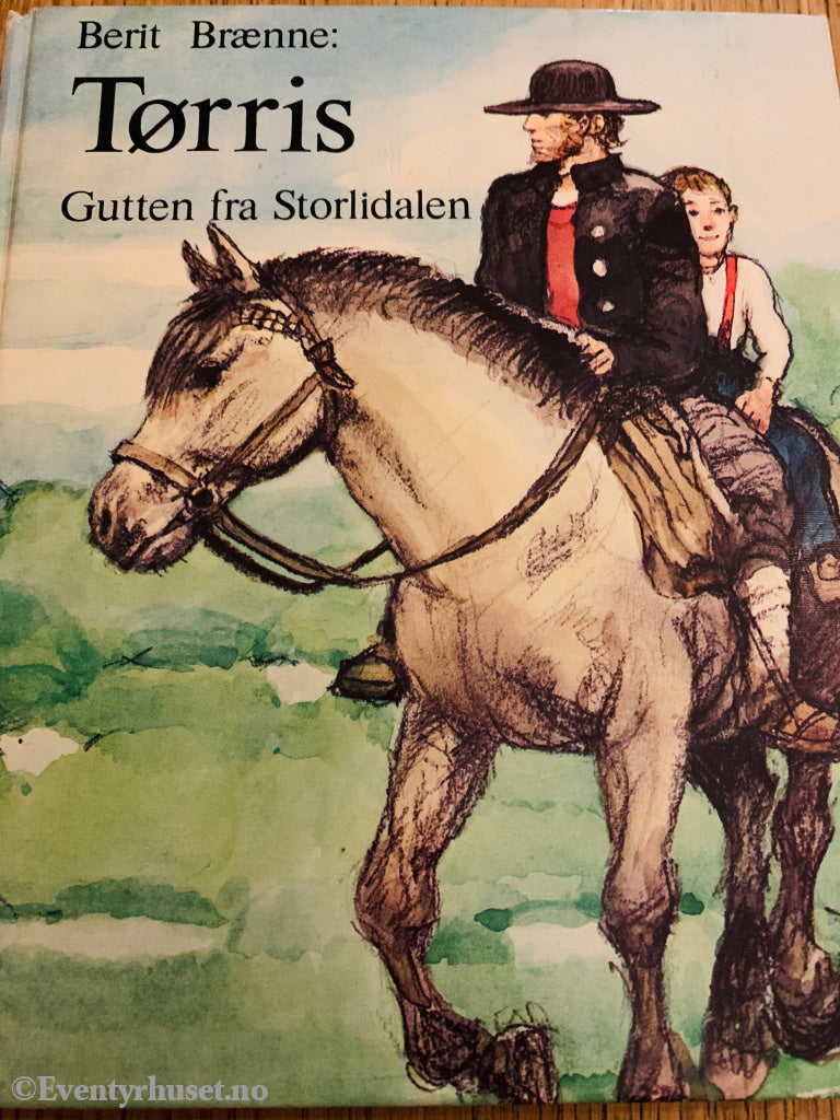Berit Brænne. 1964. Tørris – Gutten fra Storlidalen. Bok.