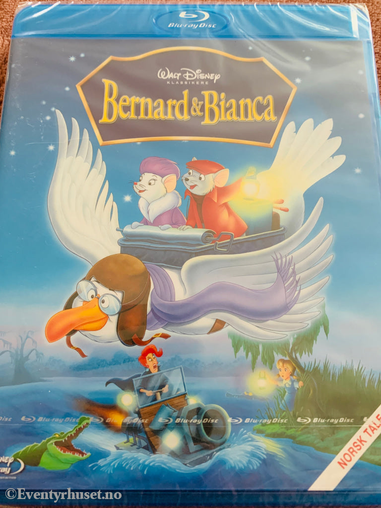 Bernard & Bianca. Blu-ray. Ny i plast!