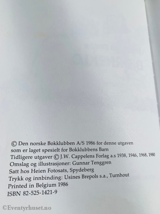 Bernard Stokke. 1986. Bjørneklo. Fortellinger