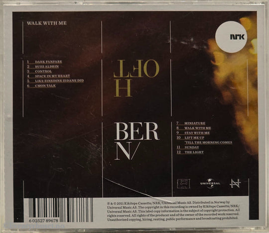 Bernhoft & KORK - Walk With Me (2011). Musikk-CD.