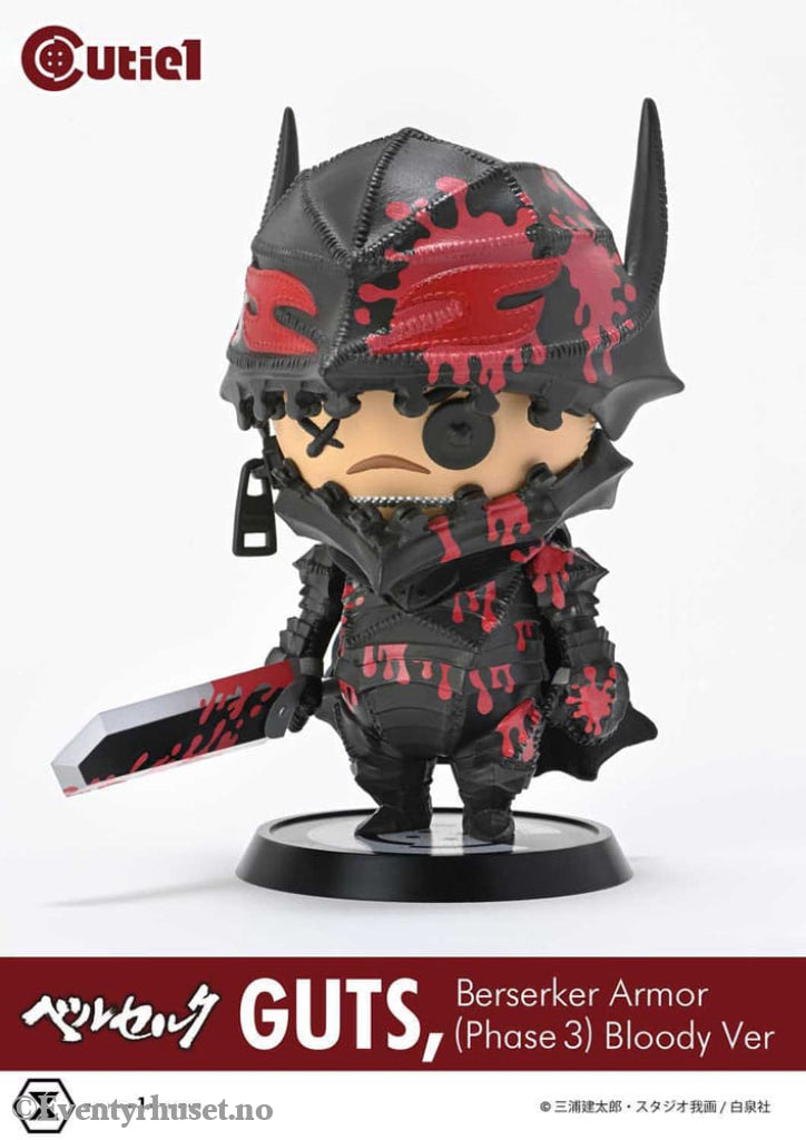 Berserk Cutie1 PVC Figure Guts Berserker Armor (Phase 3) Bloody Ver. 12 cm Manga & Anime
