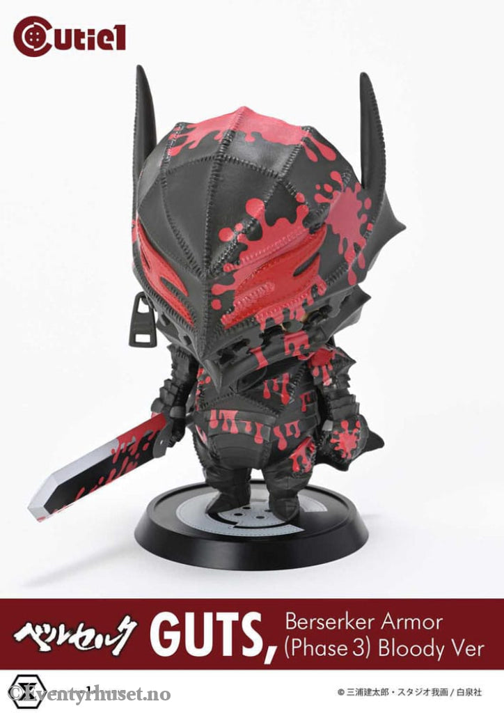 Berserk Cutie1 PVC Figure Guts Berserker Armor (Phase 3) Bloody Ver. 12 cm Manga & Anime