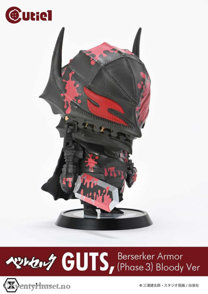 Berserk Cutie1 PVC Figure Guts Berserker Armor (Phase 3) Bloody Ver. 12 cm Manga & Anime