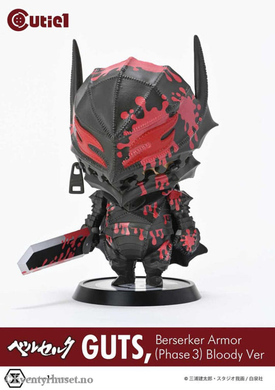 Berserk Cutie1 PVC Figure Guts Berserker Armor (Phase 3) Bloody Ver. 12 cm Manga & Anime