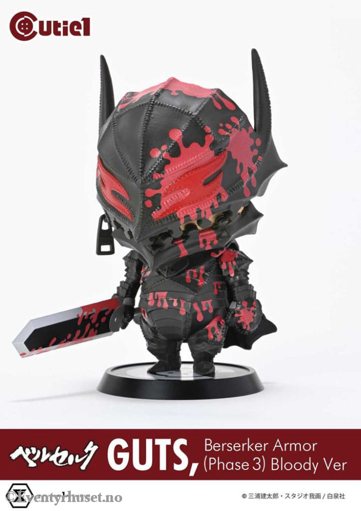 Berserk Cutie1 PVC Figure Guts Berserker Armor (Phase 3) Bloody Ver. 12 cm Manga & Anime