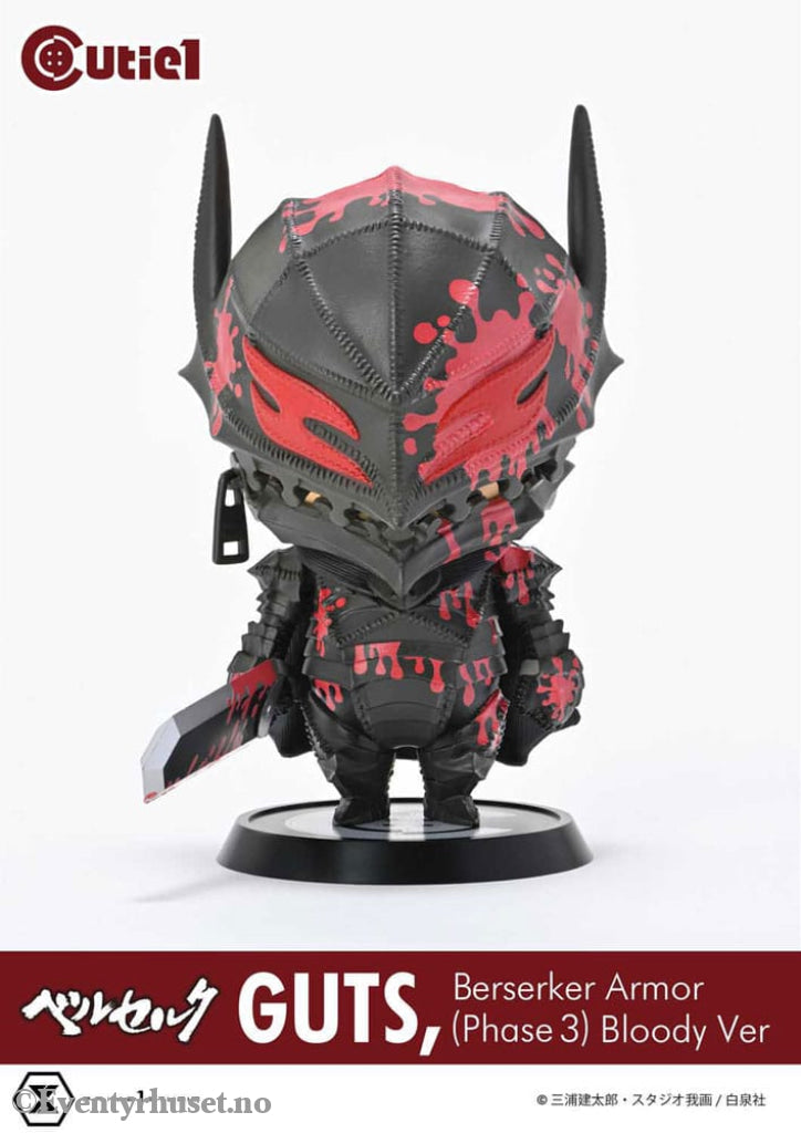 Berserk Cutie1 PVC Figure Guts Berserker Armor (Phase 3) Bloody Ver. 12 cm Manga & Anime