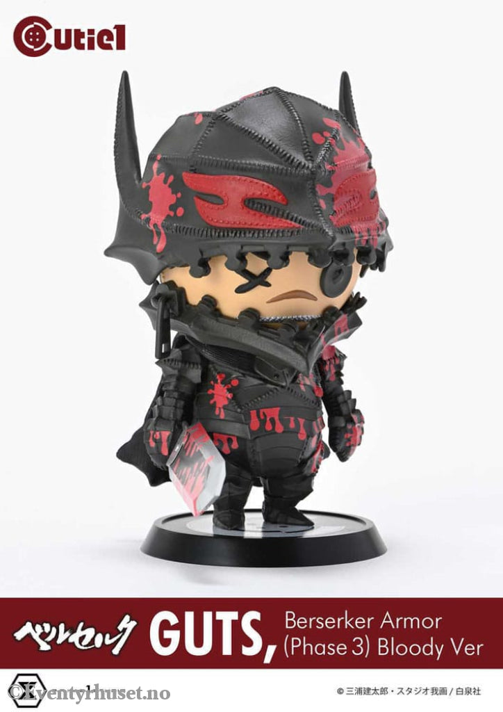 Berserk Cutie1 PVC Figure Guts Berserker Armor (Phase 3) Bloody Ver. 12 cm Manga & Anime