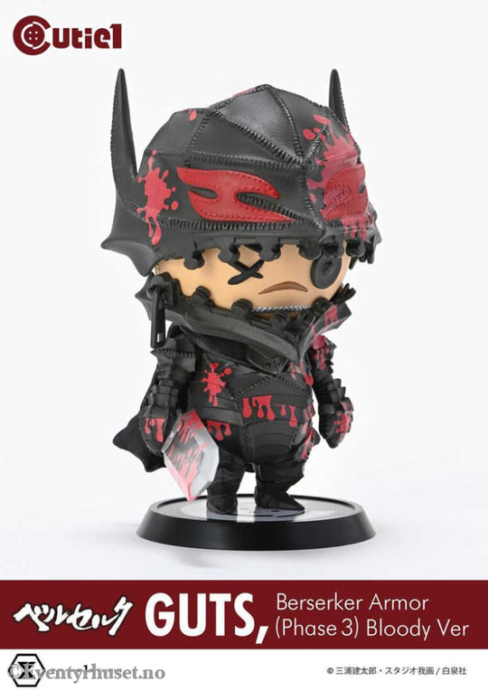 Berserk Cutie1 PVC Figure Guts Berserker Armor (Phase 3) Bloody Ver. 12 cm Manga & Anime