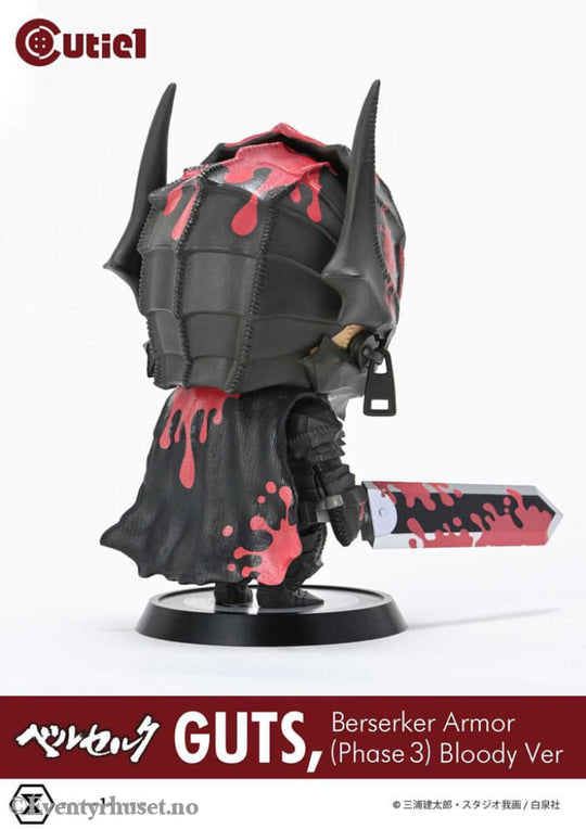 Berserk Cutie1 PVC Figure Guts Berserker Armor (Phase 3) Bloody Ver. 12 cm Manga & Anime
