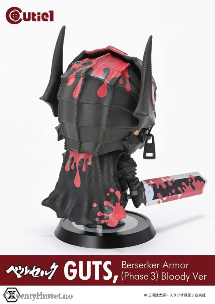 Berserk Cutie1 PVC Figure Guts Berserker Armor (Phase 3) Bloody Ver. 12 cm Manga & Anime