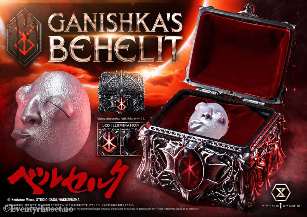 Berserk Life Scale Statue Ganishka’s Behelit 8 cm Manga & Anime